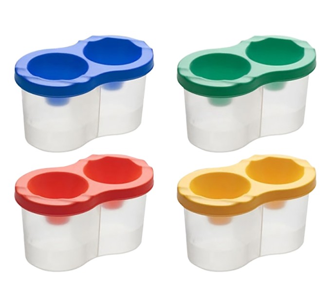 Стакан непроливайка двойной, ассорти 10122026