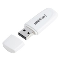 Флеш-накопитель 64Гб SMARTBUY SCOUT 2.0, белый SB064GB2SCW