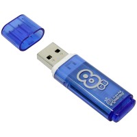 Флеш-накопитель 8 Гб, USB, SMART BUY, GLOSSY, синий SB8GBGS-B Флеш-накопитель 8 Гб, USB, SMART BUY, GLOSSY, синий SB8GBGS-B