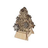 Декоративная фигура Ель с электрической свечой Декоративная фигура Ель с электрической свечой