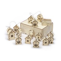 Елочная гирлянда с лампочками Зимняя сказка деревянная + деревянная коробка с наполнителем-стружкой Ларь Елочная гирлянда с лампочками Зимняя сказка деревянная + деревянная коробка с наполнителем-стружкой Ларь