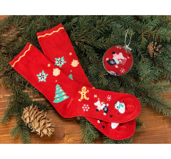 Носки в шаре "Рождество" женские