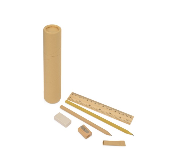 Набор канцелярский в пенале Eco style