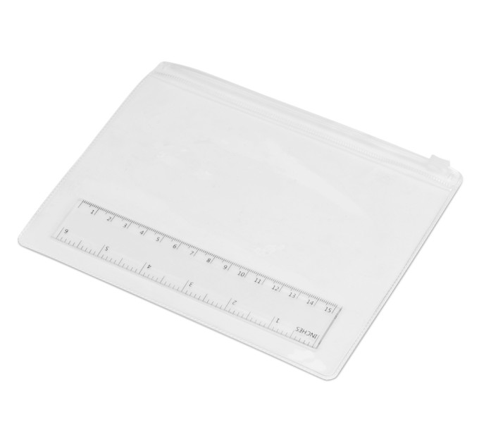 Набор канцелярский: пенал, линейка