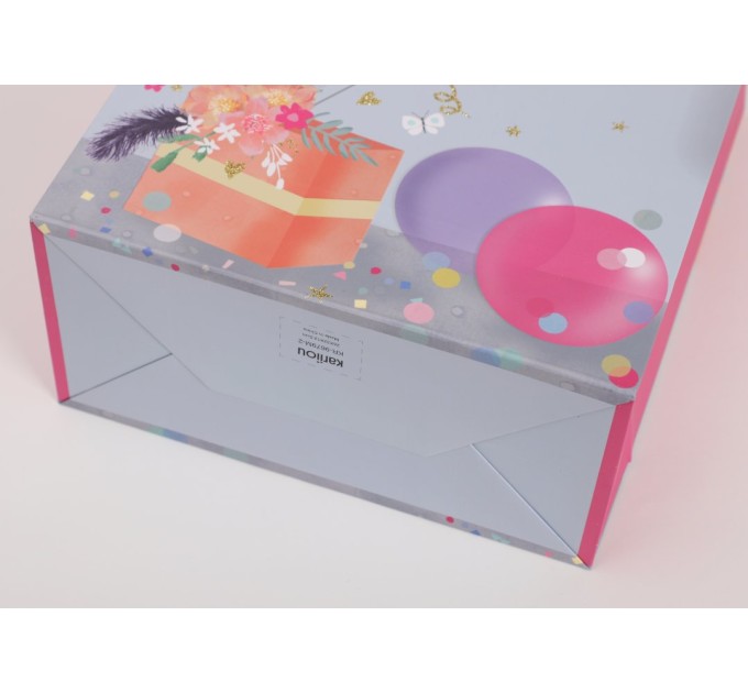 Пакет бумажный, подарочный, «LOVE&SURPRISE» KR9679S-1-4