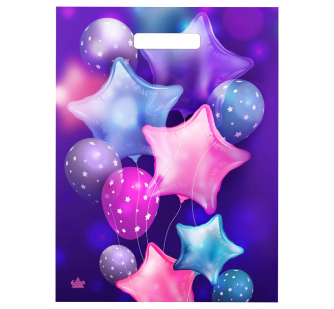 Пакет вырубной «Воздушные звёзды»