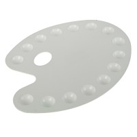 Палитра большая, овальная 45па