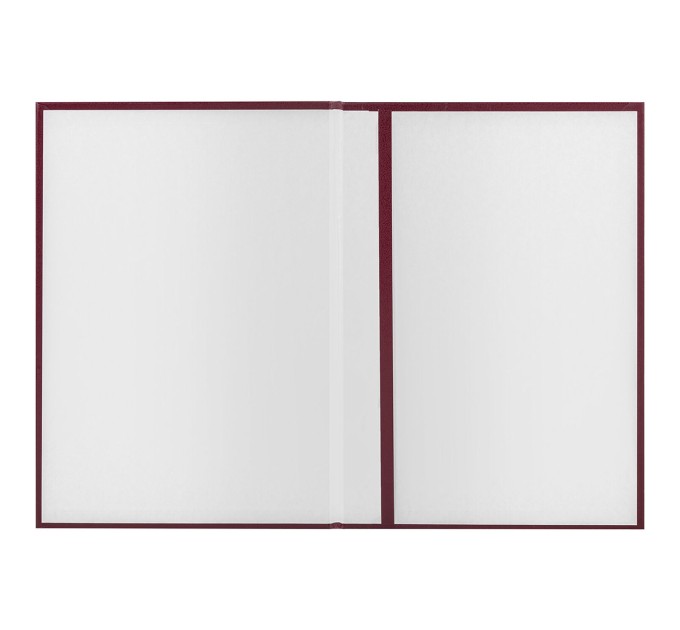 Папка адресная, Виньетка, бордовая 129575