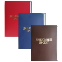 Папка для дипломных проектов А4 (без бумаги)