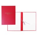 Папка для дипломных работ А4 (без бумаги) красная 10др01