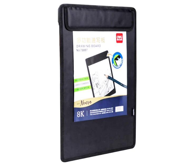 Папка-планшет для рисования 430х300 мм, черная 73897