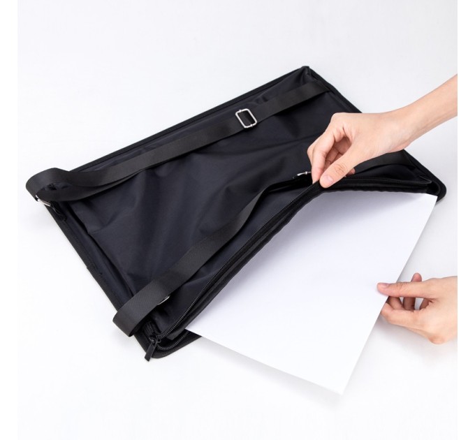 Папка-планшет для рисования 480х360, черная 73932