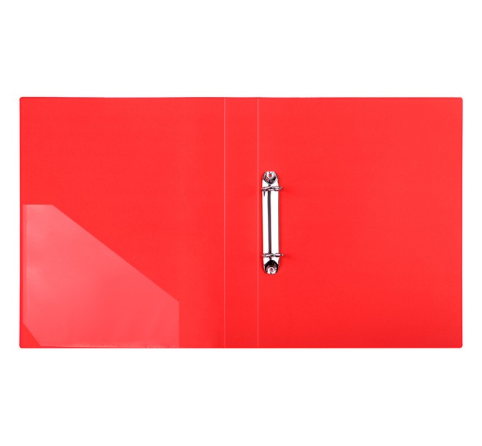 Папка 2 кольца, А4, 40 мм, красная, 700 мкм ABp_24103