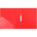 Папка 2 кольца, А4, 40 мм, красная, 700 мкм ABp_24103