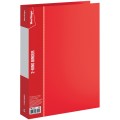 Папка 2 кольца, А4, 40 мм, красная, 700 мкм ABp_24103