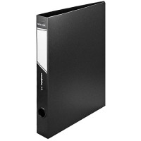 Папка 4 кольца, А4, 40 мм, черная, inФормат 5675КNP Папка 4 кольца, А4, 40 мм, черная, inФормат 5675КNP