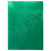 Папка уголок A4, зеленая 180-Е/334Т