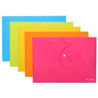 Папка конверт А4, на кнопке, RIO 39640 Папка конверт А4, на кнопке, RIO 39640