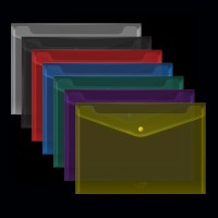Папка конверт A5, на кнопке, ассорти HJ5503-A5 Папка конверт A5, на кнопке, ассорти HJ5503-A5