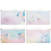 Папка на молнии, 220х130 мм, «Единороги» BFHC0010073CIS