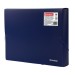 Папка-короб на резинках, 50 мм, синяя, 0.7 мм 224162
