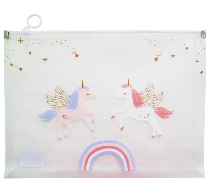 Папка на молнии A4, «Единороги» BFHC0010036CIS