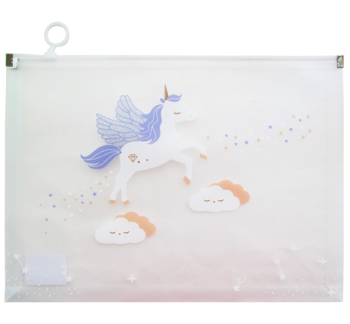 Папка на молнии A4, «Единороги» BFHC0010036CIS