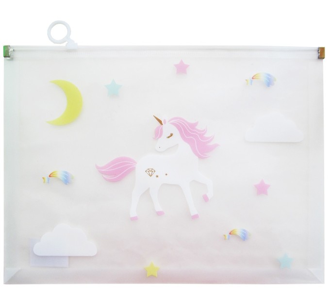 Папка на молнии A4, «Единороги» BFHC0010036CIS