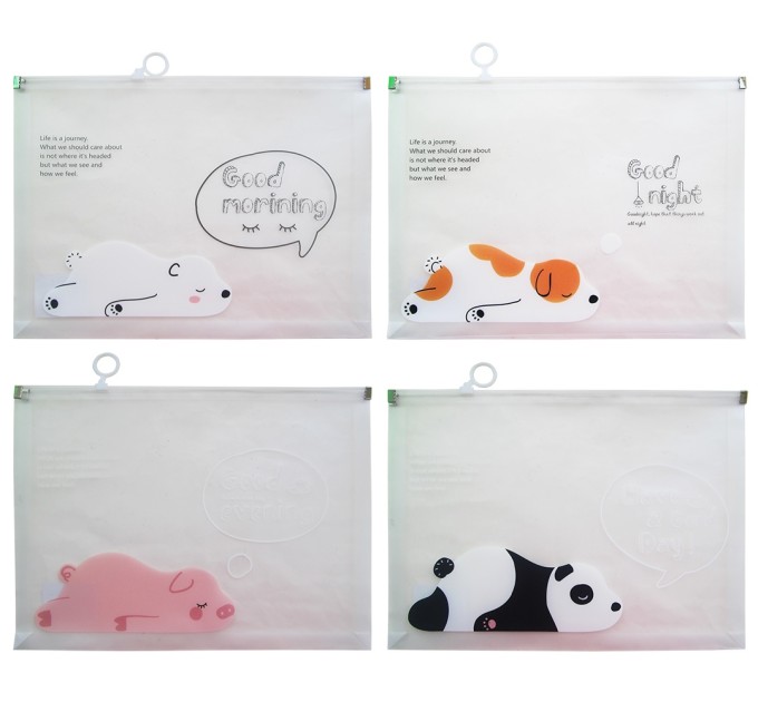 Папка на молнии A4, «Спящие животные» BFHC0010040CIS