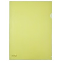 Папка уголок А4, желтая HE310В-18C