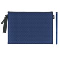 Папка на молнии A4, с петлей, ткань EN4511