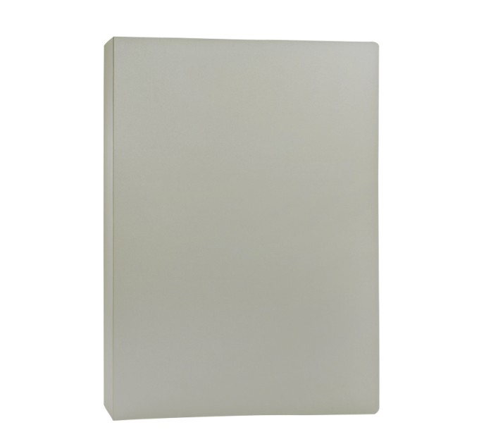 Папка с зажимом А4, серая, BASIC 255073-11