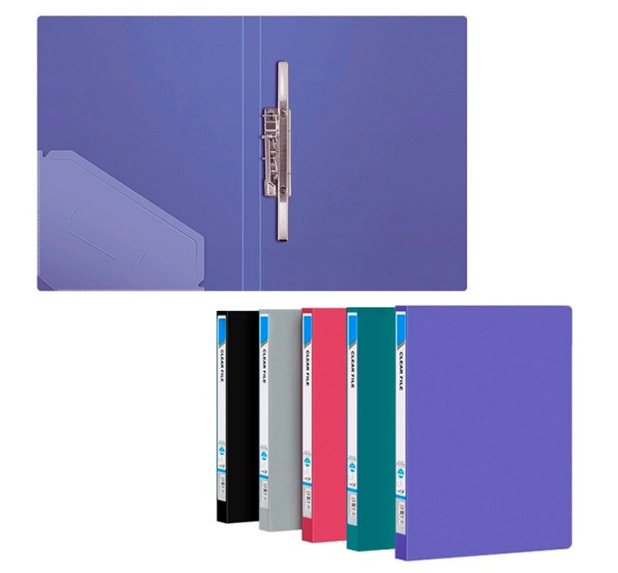 Папка A4, длинный зажим+карман H205B