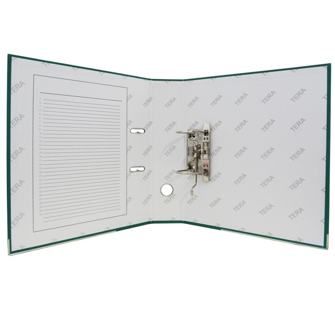 Регистратор A4, 75 мм, ПВХ, зеленый H205A