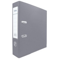 Регистратор A4, 75 мм, ПВХ, серый H205A