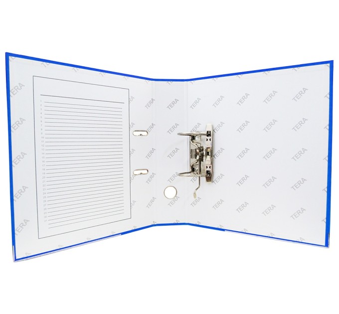 Регистратор A4, 75 мм, ПВХ, синий H205A