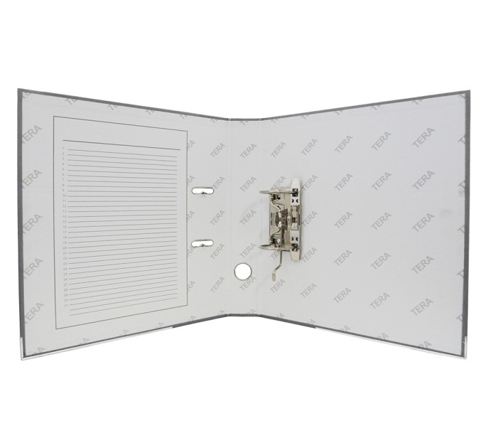 Регистратор A4, 50 мм, ПВХ, серый H206A