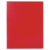 Папка на 10 вкладышей, A4, красная, 0.5 мм 225690