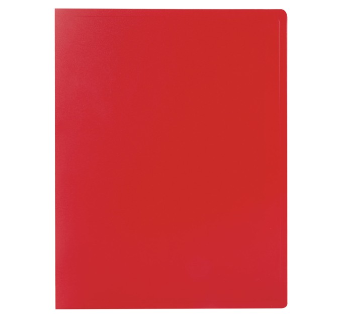 Папка на 10 вкладышей, A4, красная, 0.5 мм 225690