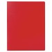 Папка на 10 вкладышей, A4, красная, 0.5 мм 225690
