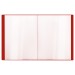 Папка на 20 вкладышей A4, 14 мм, 600 мкм, красная ММ-30611
