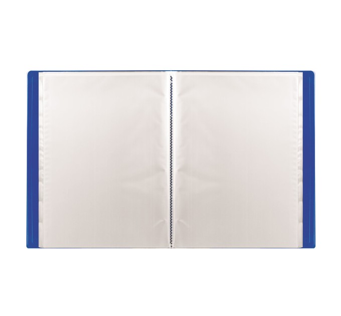 Папка на 10 вкладышей, A4, синяя, 0.5 мм 225688