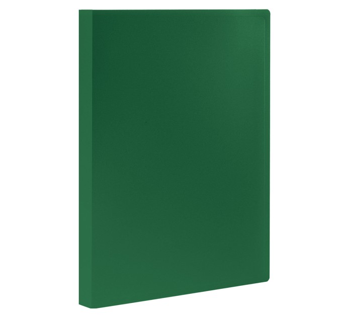 Папка на 20 вкладышей А4, зеленая, 0.5 мм 225695