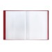 Папка на 20 вкладышей, A4, красная F20L3_280