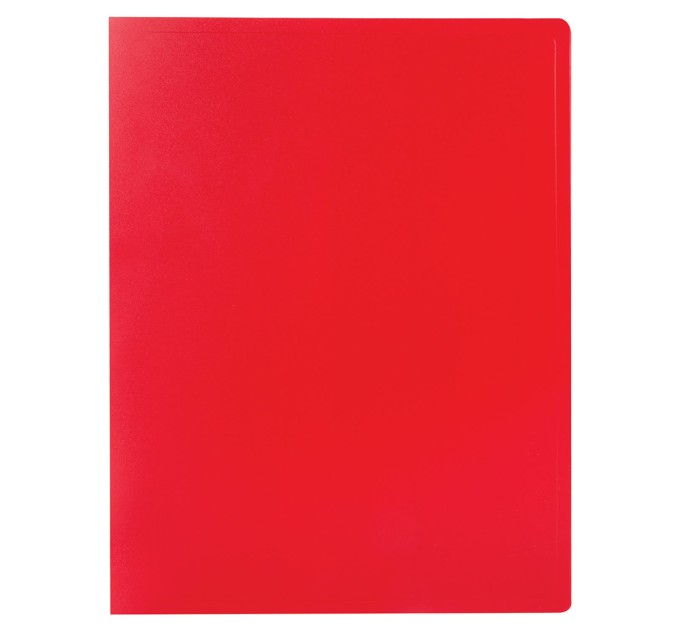 Папка на 20 вкладышей А4, красная, 0.5 мм 225694