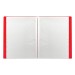 Папка на 20 вкладышей А4, красная, 0.5 мм 225694
