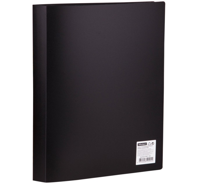 Папка на 40 вкладышей, A4, черная F40L1_291