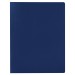 Папка на 30 вкладышей А4, синяя, 0.5 мм 225696