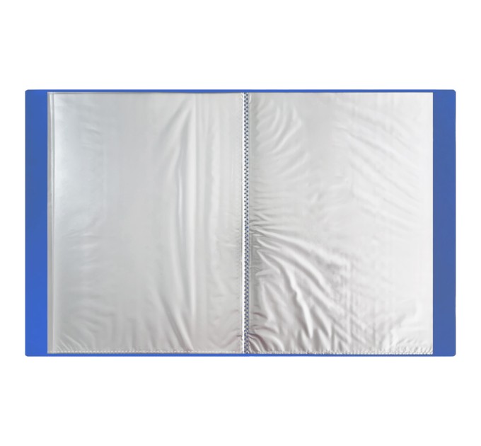 Папка на 60 вкладышей А4, синяя HF60AP