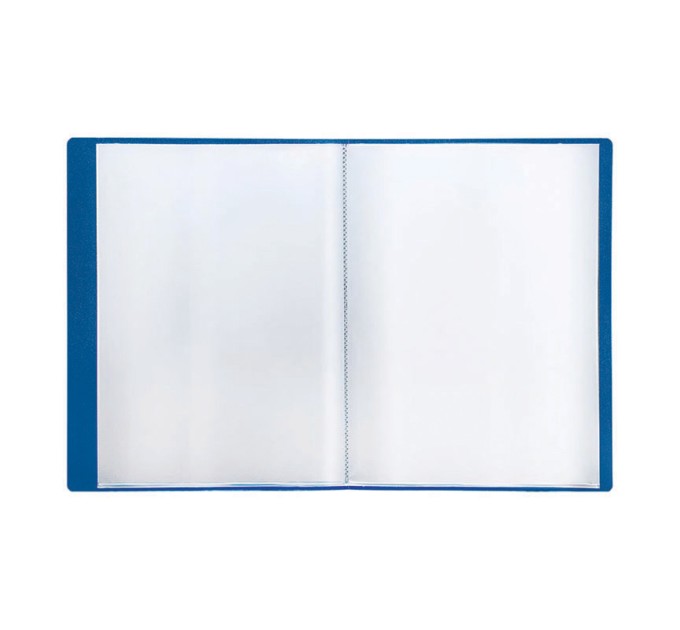 Папка на 60 вкладышей, A4, синяя F60L2_294